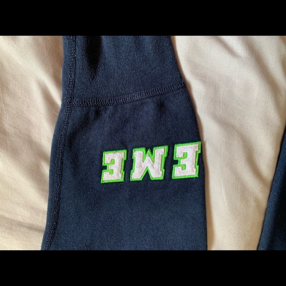 Navy Supreme Wrist Logo Hoodie - Picture 8 of 8